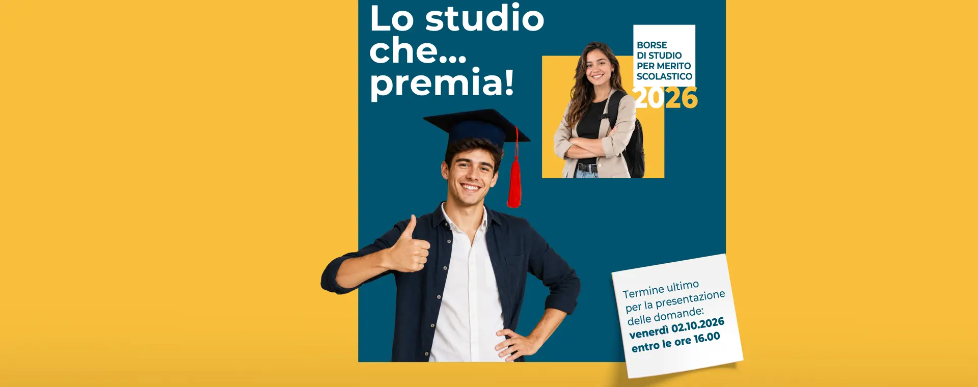 Riapre il bando per le borse di studio destinate ai Soci e figli 