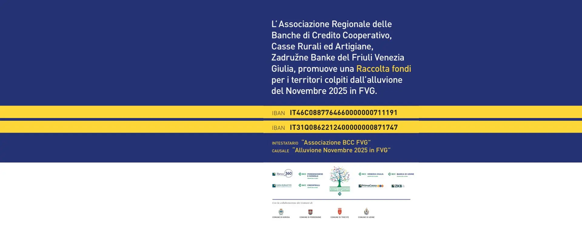 L'iniziativa dell'Associazione BCC FVG 